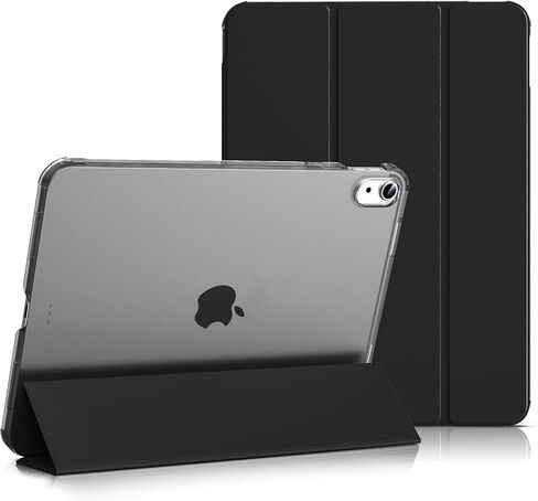 حالة لـ iPad (A16) الجيل الحادي عشر 11 بوصة 2025 ، جيل iPad العاشر 10.9 بوصة 2022 ، غطاء واقعي Slim Stand Folio مع قشرة خلفية شفافة للكمبيوتر الشخصي ، الأرجواني in Kuwait