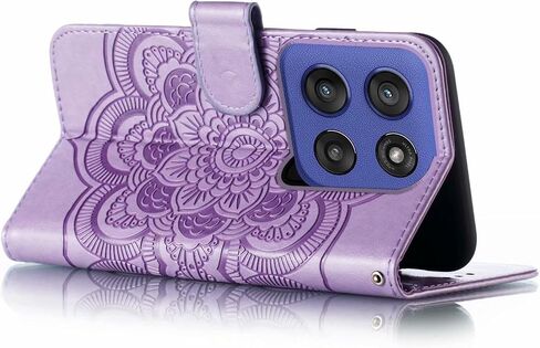 for Motorola Moto G Stylus 2025 Case Wallet with Holder Kickstand Magnetic Soft Leather Flip Fold Cover for Moto G Stylus 5G 2025 (Purple) in Saudi Arabia