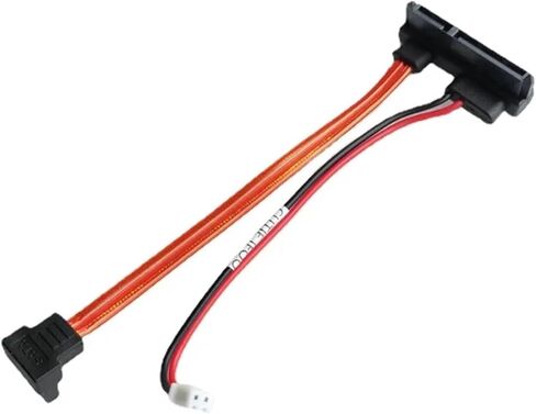 90 درجة الزاوية اليمنى 7+15 دبوس 22pin بيانات SATA 2Pin كابل الطاقة للكمبيوتر M1NI PC CASE ITX Mother SSD HDD HARD DISK in Saudi Arabia