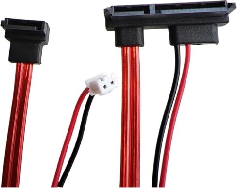 90 درجة الزاوية اليمنى 7+15 دبوس 22pin بيانات SATA 2Pin كابل الطاقة للكمبيوتر M1NI PC CASE ITX Mother SSD HDD HARD DISK in Saudi Arabia