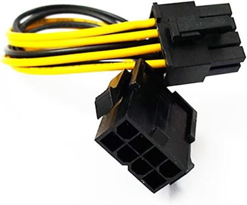 محول PCI-E CPU EPS 8 PIN إلى 8P بطاقة الرسومات الفاصل للطاقة لبطاقة فيديو مزرعة MINING GPU لكابل التمديد الناهض in Saudi Arabia