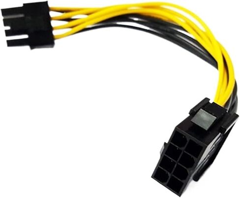 محول PCI-E CPU EPS 8 PIN إلى 8P بطاقة الرسومات الفاصل للطاقة لبطاقة فيديو مزرعة MINING GPU لكابل التمديد الناهض in Saudi Arabia