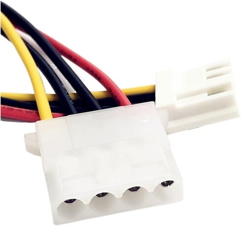 1pcs 18awg 4pin IDE أنثى إلى صغار 4pin أنثى 2.54 مم كابل إمدادات الطاقة المرنة محول محول الكمبيوتر الحبل 20/50 سم (50 سم) in Saudi Arabia