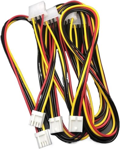 1pcs 18awg 4pin IDE أنثى إلى صغار 4pin أنثى 2.54 مم كابل إمدادات الطاقة المرنة محول محول الكمبيوتر الحبل 20/50 سم (50 سم) in Saudi Arabia