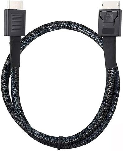 1M 0.5M SFF8611 Data Extension Cord M1ni S/AS Cord 24Gbps SFF-8611 to SFF-8611/8639 Server Data Transfer Line(0.5m) in Saudi Arabia