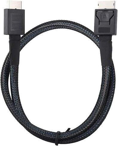 1M 0.5M SFF8611 Data Extension Cord M1ni S/AS Cord 24Gbps SFF-8611 to SFF-8611/8639 Server Data Transfer Line(0.5m) in Saudi Arabia