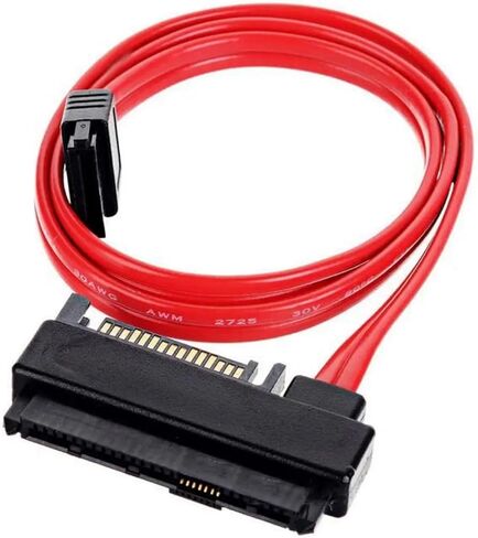 S/AS 29Pin SFF-8482 MALE إلى 7Pin SATA MALE MALE DISK DRIVE ADAPTER مع 15PIN SATA POWER PORT 50CM (1PCS) in Saudi Arabia