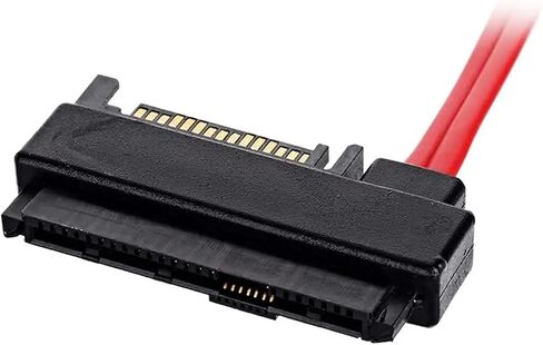 S/AS 29Pin SFF-8482 MALE إلى 7Pin SATA MALE MALE DISK DRIVE ADAPTER مع 15PIN SATA POWER PORT 50CM (1PCS) in Saudi Arabia