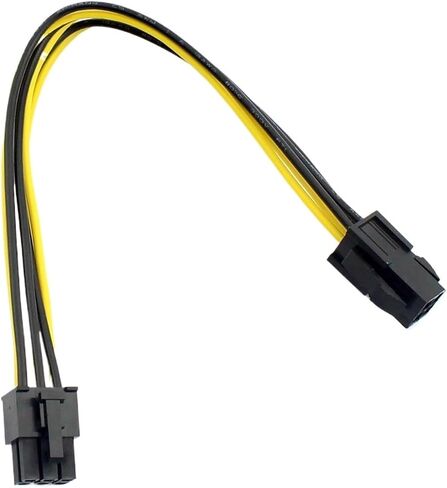 1x H &*igh qu> Ality 18awg PC CPU 4PIN إلى GPU PCIE PCI-E CARD in Saudi Arabia
