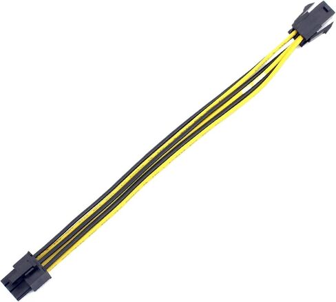 1x H &*igh qu> Ality 18awg PC CPU 4PIN إلى GPU PCIE PCI-E CARD in Saudi Arabia