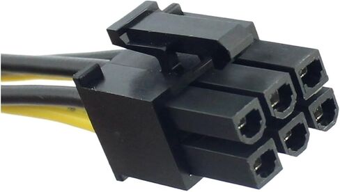 1x H &*igh qu> Ality 18awg PC CPU 4PIN إلى GPU PCIE PCI-E CARD in Saudi Arabia