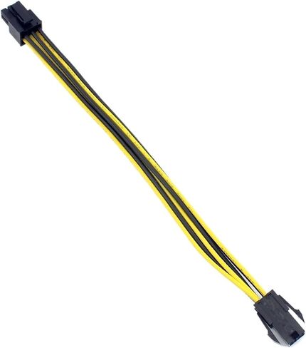 1x H &*igh qu> Ality 18awg PC CPU 4PIN إلى GPU PCIE PCI-E CARD in Saudi Arabia