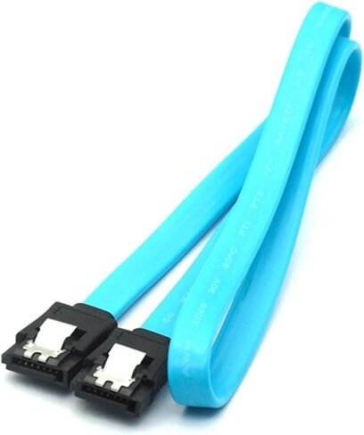 45 سم SATA3.0 SOL*/ID CABLE DATK DATAR DATA SARIAL CABLE MULTI-COLLOR MULTI-SPEC SATA DISK HARD DISK TRANDSMISSION 45 سم (أصفر-يمين) in Kuwait