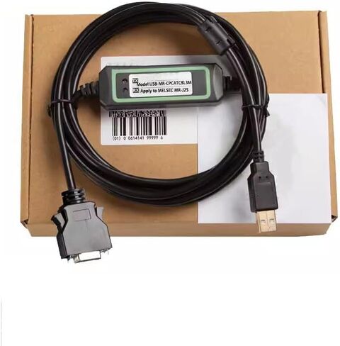 USB-MR-CPCATCBL3M بيانات الاتصالات القابلة للتطبيق تنزيل كبل كبل Servo MR-J2S/J2 كبل تصحيح الأخطاء عالي السرعة ونموذج مستقر FT232RL مقابس مطلية بالذهب الأسود 3 متر in Saudi Arabia