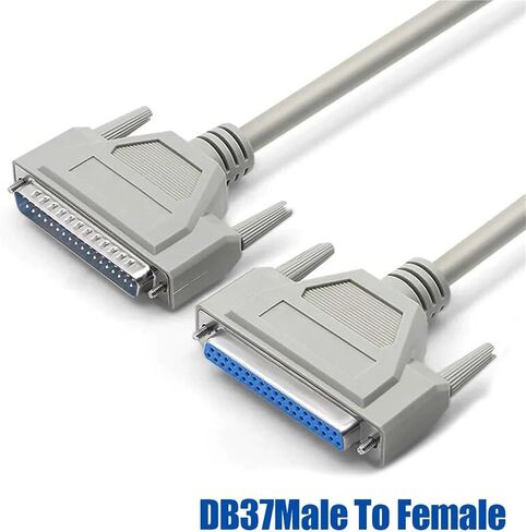DB37 PIN ذكر إلى الإناث امتداد المنفذ التسلسلي تمديد الكابل تحويل كابل الكابل الموصل in Kuwait