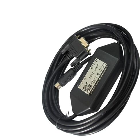 PLC Serial Debugging Line Programming Cable Monitoring FX3U Line FX-232AWC-H 3METER in Kuwait