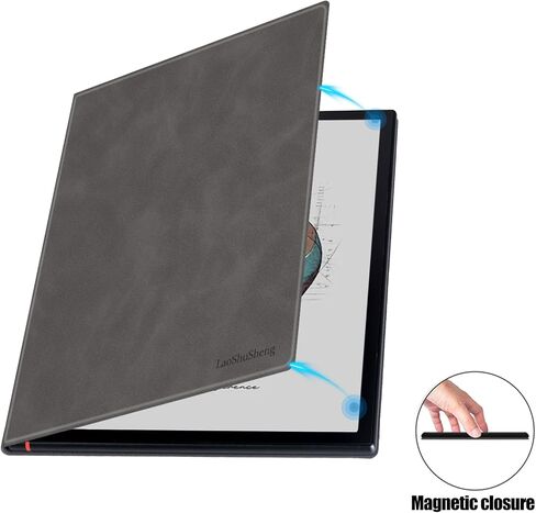 Magnetic Case for 10.3" Boox Note Air 4 C (2024) & Boox Note Air3/Air 3 C (2023) - Ultra-Thin Lightweight,PU Leather Book Folio Cover with Auto Sleep/Wake (Brown) in Saudi Arabia