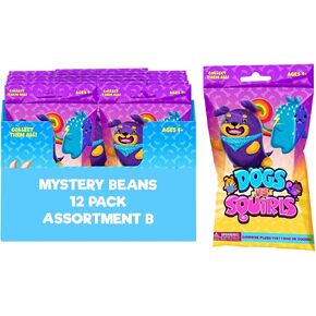 Dogs vs Squirls - Mystery Bag - 12pk Assortment C - 4" Amazon Exclusive Super-Soft & Bean-Filled Plushies! Collect These as Stocking Stuffers! Great for Advent Calendars-Great for Kids, Boys, & Girls! in Kuwait