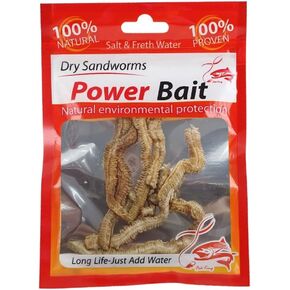 Fishing Lures - Fishy Smell Lures Lifelike Dry Lugworm Sandworms Artificial Sea Worms for Saltwater and Freshwater Fishing in Kuwait