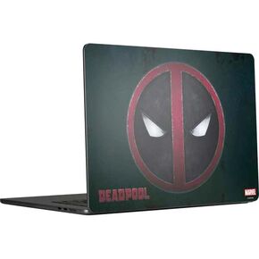 Skinit Skinit Custop Captop Skin متوافق مع MacBook Air 15 في (2023-2025) - Marvel Deadpool Legacy Deadpool Red Design in Kuwait
