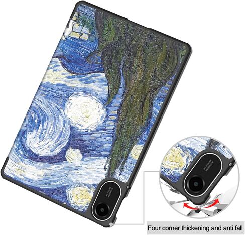 حالة ذكية لـ Xiaomi Redmi Pad 2 11 بوصة 2025 ، غطاء Trifold Trifold Lightweate ذكي مع WIKE/SLEAIN in Kuwait
