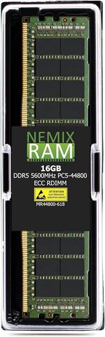 NEMIX RAM 16GB (1x16GB) DDR5 5600MHz PC5-44800 1RX8 in Saudi Arabia