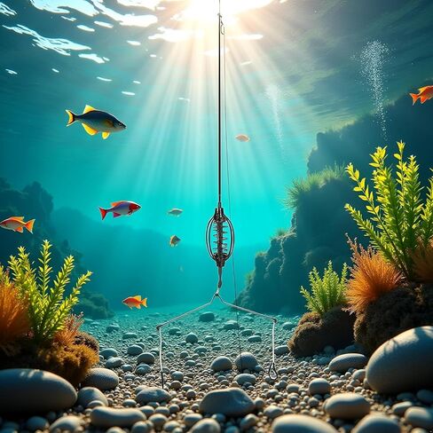 Carp Fishing Feeder Baits Cage, Spring Fish Feeder with Holder, Sinkers Cage Feeders Tackle Fishing Sinkers Weights Inline Methods Fishings Tackle Baits Cages Hook Rigs Set in Saudi Arabia