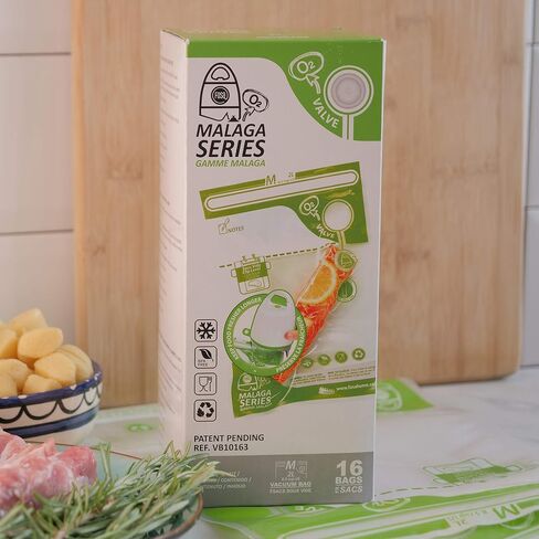 FOSA Reusable Vacuum Food Storage Bags Vacuum Zipper Bag, Small (6 x 10 inches), 20 pack in Saudi Arabia