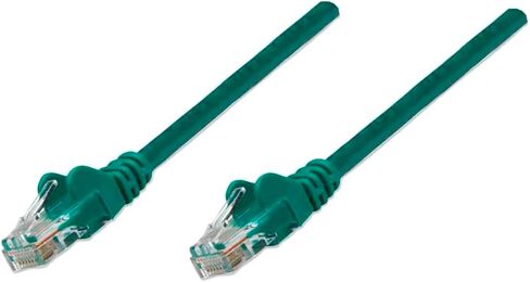 Intellinet (10 pack Bundle) Cable ، CAT5E ، UTP 2.0 M (7 ft.) ، Green (318990-10pk) in Kuwait