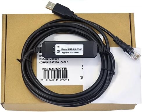 USB-FR-E500 اتصال قابل للتطبيق تنزيل بيانات الكابلات العاكس تصحيح كابل رقاقة مزدوج التصميم الصناعي الصف 3 أمتار in Saudi Arabia