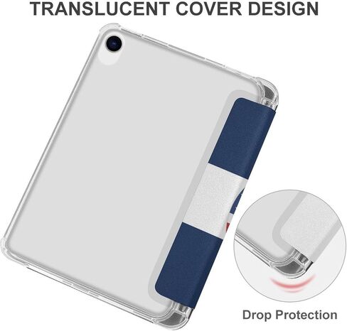 United States Colorado Flag Case with Pen Pend Slim Lightweight Trifold Stand متوافق مع iPad Mini 4/5/6 Mini6 （8.3in） in Kuwait