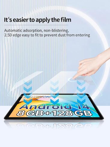 واقي الشاشة لـ Apolosign EP1095T Tab 11 Tablet 11 inch Android 14 Tablets ، Anti-scratch 9h Hardness Touch حساس 2.5D الحواف الدائرية خالية من التثبيت سهلة التثبيت ، 2 عبوة. in Kuwait