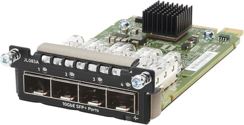 JL083A 3810M/2930M 4-PORT 100M/1G/10G SFP+ MODULE (جديد مختوم) in Kuwait