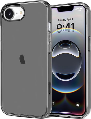 متوافق مع حالة iPhone 16E CASE واضحة وشفافة ناعمة مقاومة للصدمات واقي من الحماية الرقيقة النحيفة الغطاء لمدة 16 هـ 6.1 بوصة ، واضحة in Kuwait