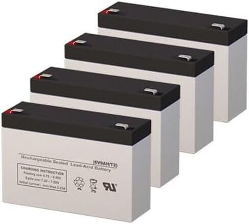 APC SUA750RM1U UPS استبدال بطاريات - مجموعة من 4 in Kuwait