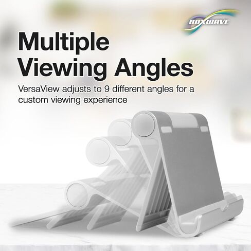 BoxWave Stand and Mount Compatible with Fusion5 FWIN232 Plus S1 - VersaView Aluminum Stand, Portable, Multi Angle Viewing Sturdy in Saudi Arabia