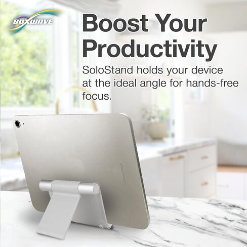 BoxWave Stand and Mount Compatible with Fusion5 FWIN232 Plus S1 - VersaView Aluminum Stand, Portable, Multi Angle Viewing Sturdy in Saudi Arabia