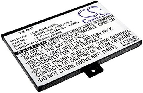 CS Cameron Sino 3.7V 1250mAh /4.63Wh Li-ion Replacement Battery for Barnes & Noble 9875521, 005, BNRV100, BNRZ100, Nook, Nook Classic, BNRB1530, BNRB454261, BNRZ1000 in Saudi Arabia