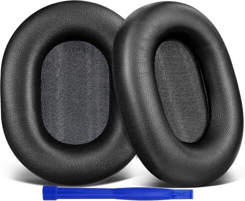 Soulwit Lambskin استبدال أسماء الأذن لـ Sony WH -1000XM5 (WH1000XM5) إلغاء الضوضاء سماعات الرأس ، وسائد منصات الأذن مع الحملان الأكثر ليونة ، ورغوة عزل الضوضاء ، وسمك إضافي - فضية رائعة in Saudi Arabia