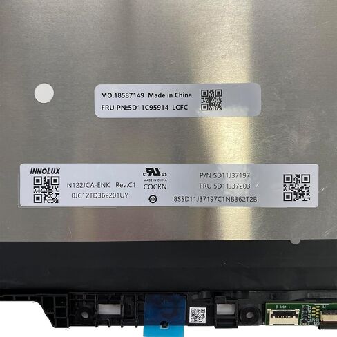 استبدال Lenovo Chromebook 500e Yoga Gen4 Laptop Touchscreen Display LCD Touch Screen Module Assigbly مع الإطار 5D11C95914 in Saudi Arabia