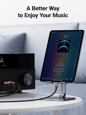 UGREEN RCA Cable MFi Certified Lightning to RCA Cable for iPhone Splitter Audio Cord Y Adapter Hi-Fi Sound Stereo Connector Compatible with iPhone 13 Mini Pro Max 12 iPad MP3 Speaker 3FT in Saudi Arabia