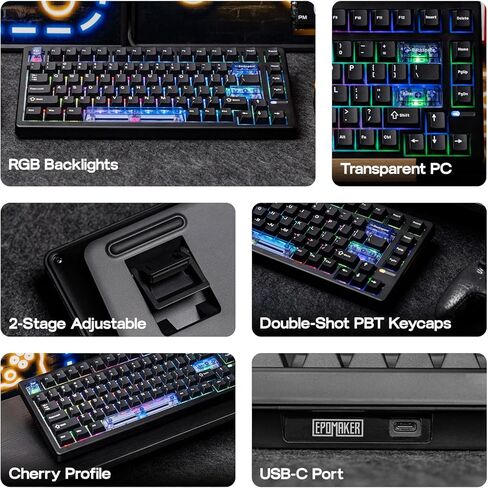 HE80 Hall Effect Gaming Keyboard+SC800 Wireless Gaming Mouse in Saudi Arabia