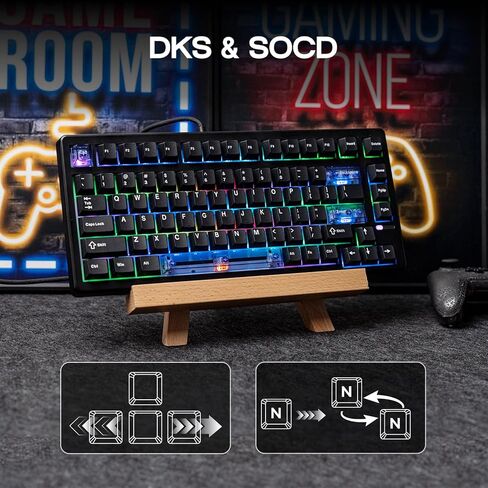HE80 Hall Effect Gaming Keyboard+SC800 Wireless Gaming Mouse in Saudi Arabia
