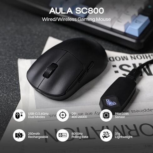 HE80 Hall Effect Gaming Keyboard+SC800 Wireless Gaming Mouse in Saudi Arabia