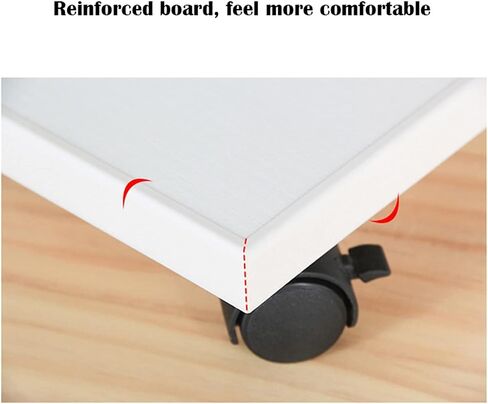 CPU Stand PC Tower Stand CPU Stand Cart,Rolling CPU Stand Wooden Desktop PC Tower Stand Cart with Locking Caster Wheels in Saudi Arabia