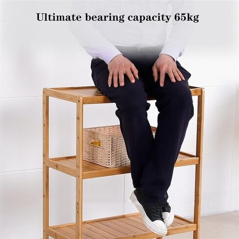 CPU Stand PC Tower Stand ، حامل وحدة المعالجة المركزية ذات الطبقات 2 من مستويين ، موقف CASE PC Mobile مع عجلات (طبيعية 59 * 26 * 61 سم) in Saudi Arabia