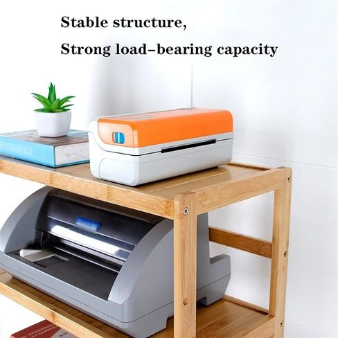 CPU Stand PC Tower Stand ، حامل وحدة المعالجة المركزية ذات الطبقات 2 من مستويين ، موقف CASE PC Mobile مع عجلات (طبيعية 59 * 26 * 61 سم) in Saudi Arabia