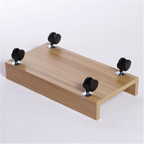 CPU Stand PC Mainframe Bracket PC Tower Stand Cart Floor,CPU Stand Cart with Protective Sides CPU Holder with 4 Caster Wheels (Blue) in Saudi Arabia