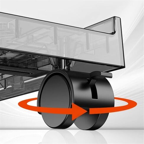 CPU Stand PC Stand Adjustable CPU Tower Stand Mobile CPU Stand with 4 Caster Wheels Fits Most PC Computer Tower Stand (Bruin) in Saudi Arabia