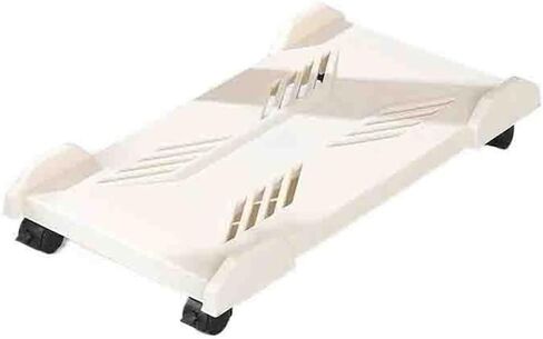 حامل وحدة المعالجة المركزية CPU STAND Mobile CPU ، حامل حالة الكمبيوتر الشخصي مع 4 عجلات تتناسب مع معظم أجهزة الكمبيوتر ، تحت مكتب وحدة المعالجة المركزية للمكتب PC CART CART TONG (GRIS) in Kuwait